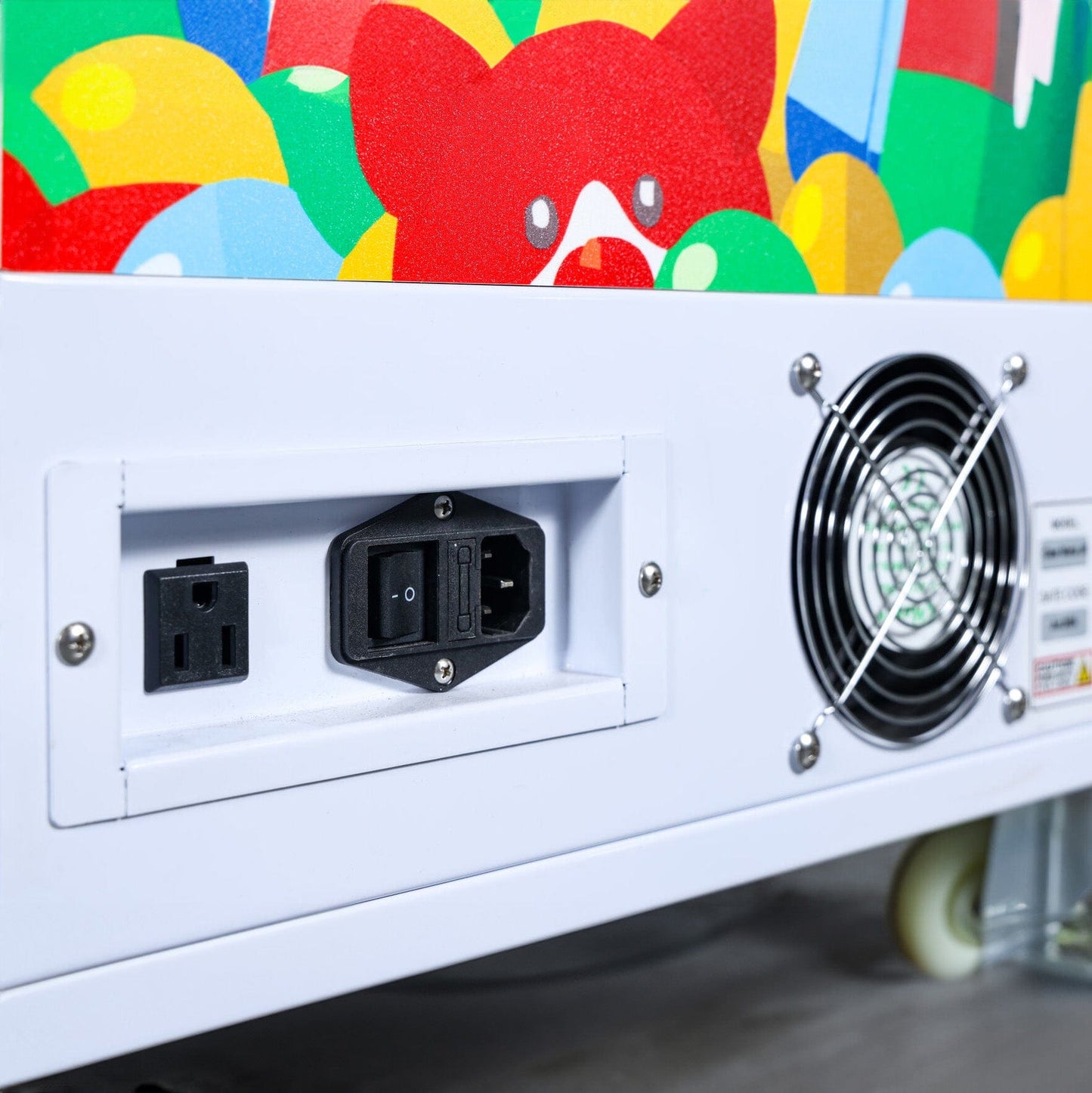 Claw Mania Jr 24" Crane Machine Power Close Up