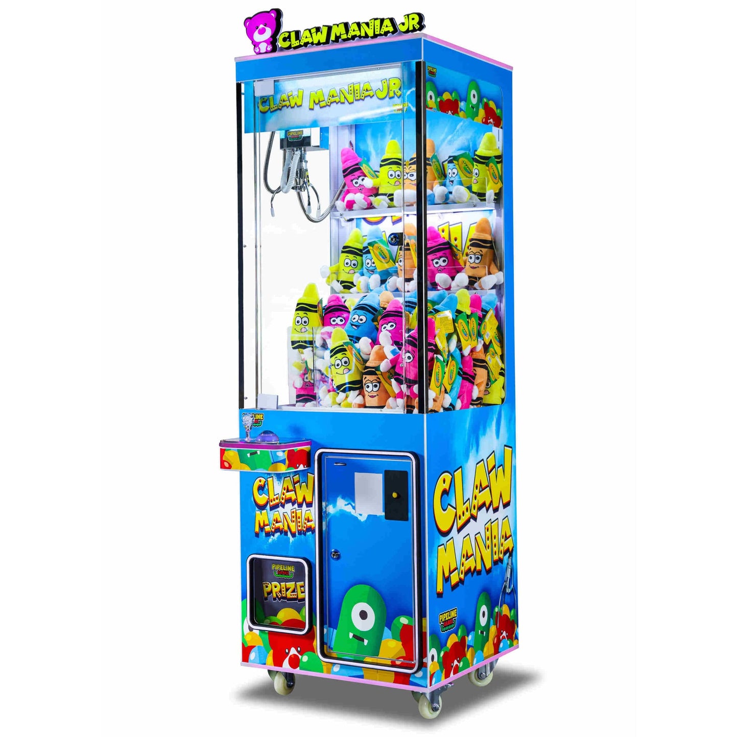 Claw Mania Jr 24" Crane Machine Right Side Angle Product Image