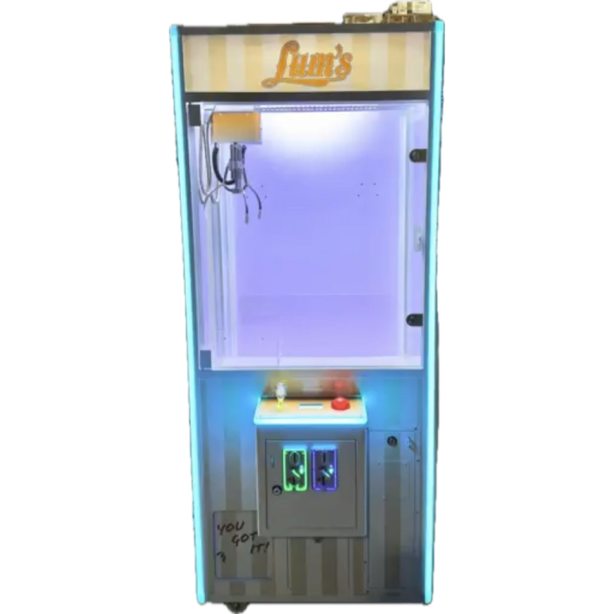 Custom Logo Claw Crane Machine Product Image Lums