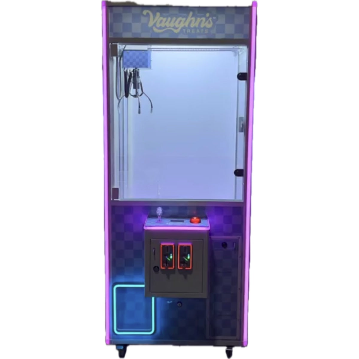 Custom Logo Claw Crane Machine Product Image Vaughns Treats