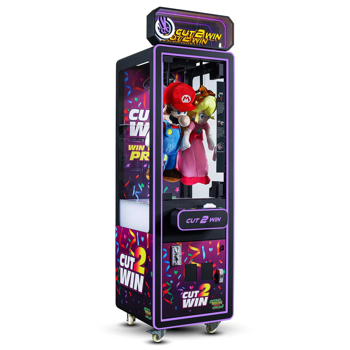 Mega Cutter Arcade Machine Cut 2 Win Mini Arcade Machine | Game Cabinet | Gumball.com