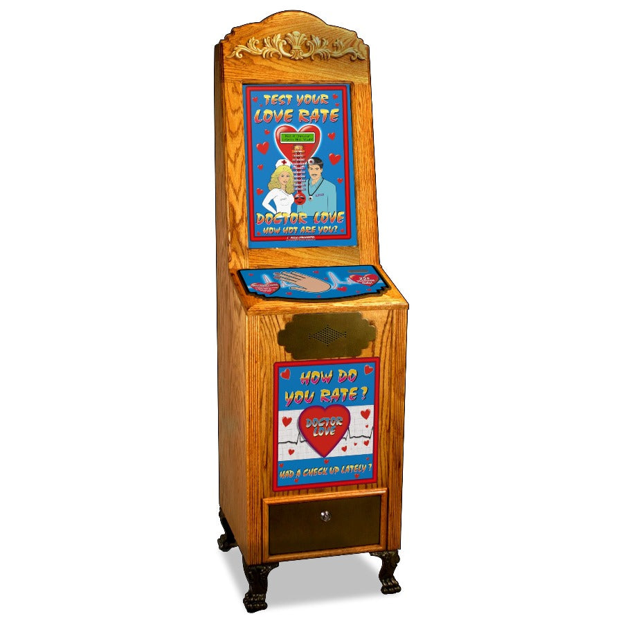 Doctor Love Classic Oak Novelty Machine Product Image