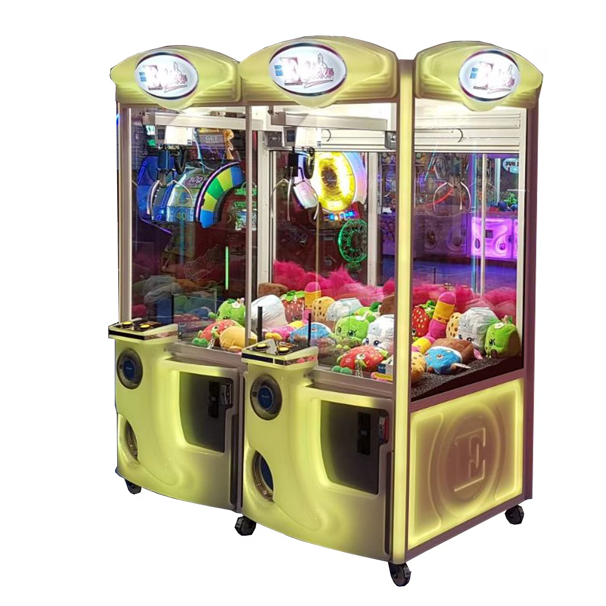 E-Claw 900 2-Player Crane Claw Machine Arcade Game Product Image