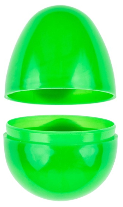 Empty Green Easter Eggs 2000 Pc Per Case Product Image