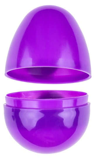 Empty Purple Easter Eggs 2000 Pc Per Case Product Image