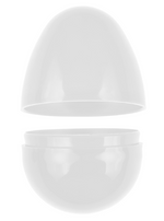 Empty White Easter Eggs 2000 Pc Per Case Product Image