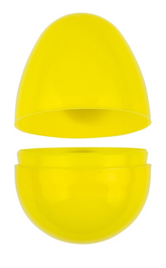 Empty Yellow Easter Eggs 2000 Pc Per Case Product Image