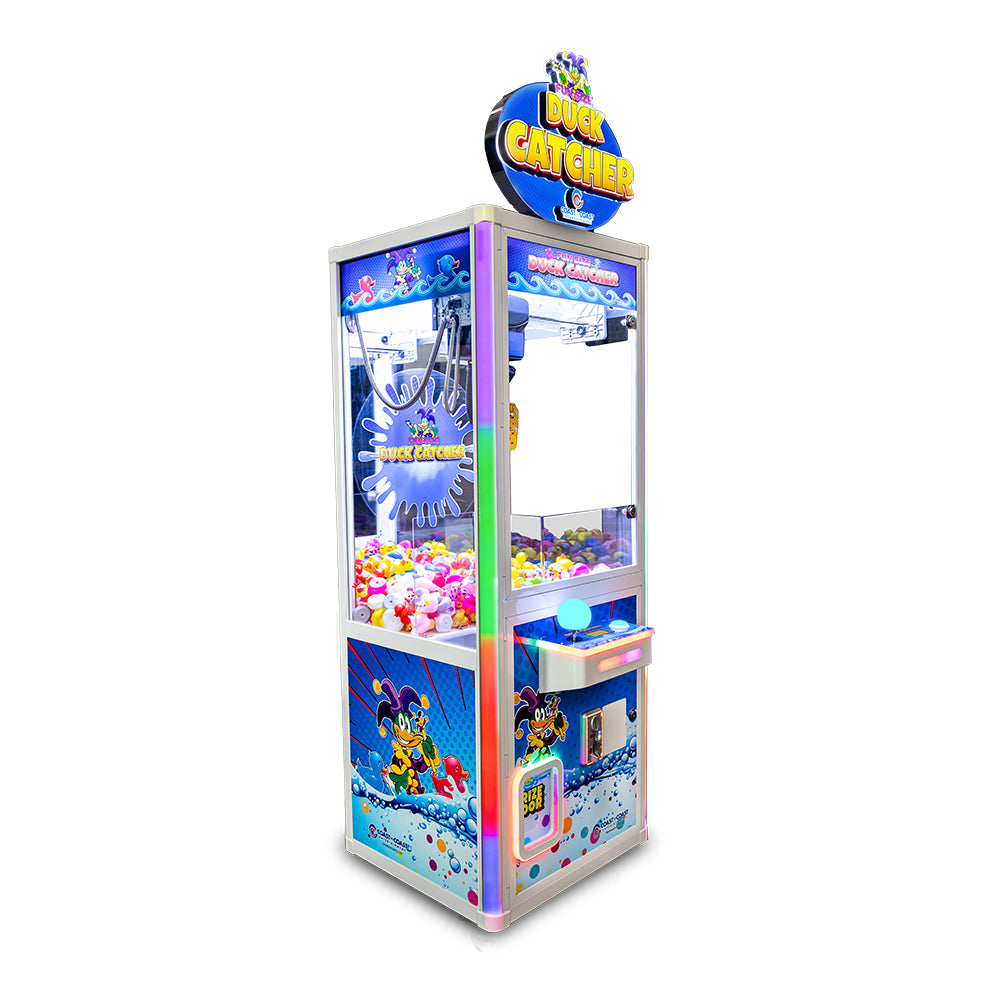 Fun Size Duck Catcher Crane Machine Product Image Left Angle View