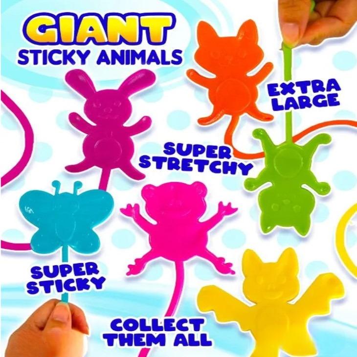 Giant Sticky Animals 2" Capsules