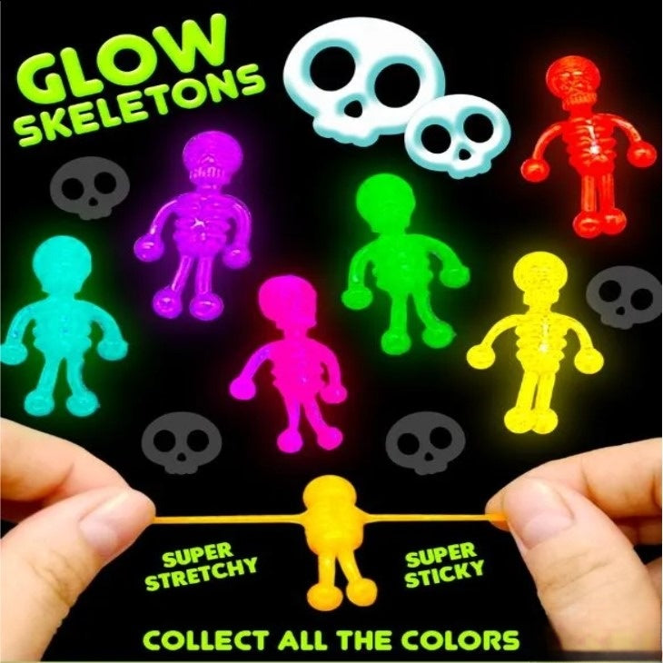 Black display card for Glow skeletons