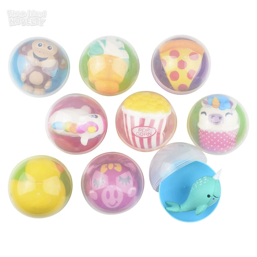 Squish Toys 4" Capsules