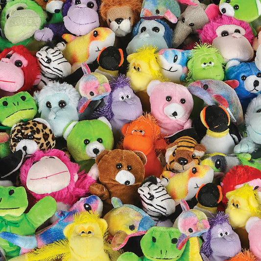 4"-7" Small Plush Mix (144 ct.)