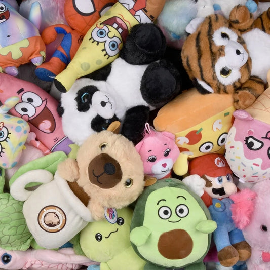 25% Licensed 7" - 9" Small Plush Mix (72 ct.)