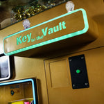 Key to the Vault Deluxe Crane Machine w/ Dual Side Boxes Close Up Product Image