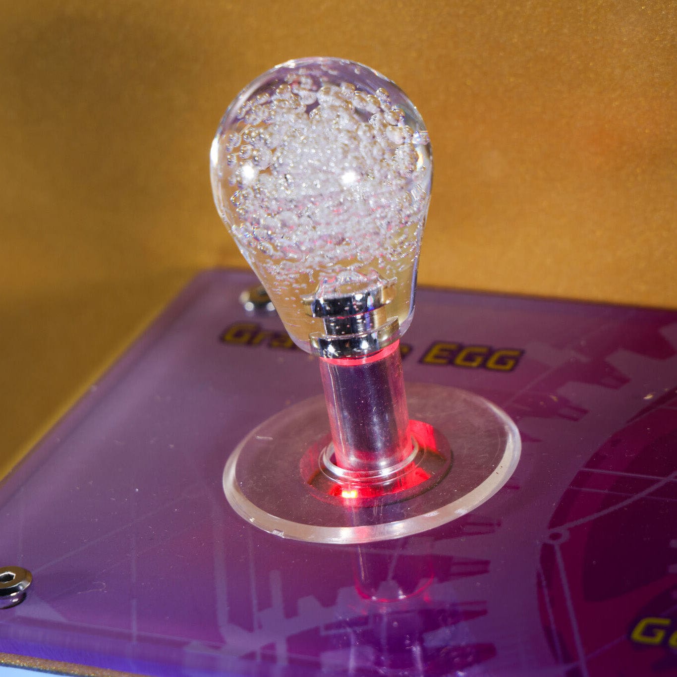 Key to the Vault Deluxe Crane Machine w/ Dual Side Boxes Joystick Close Up Product Image