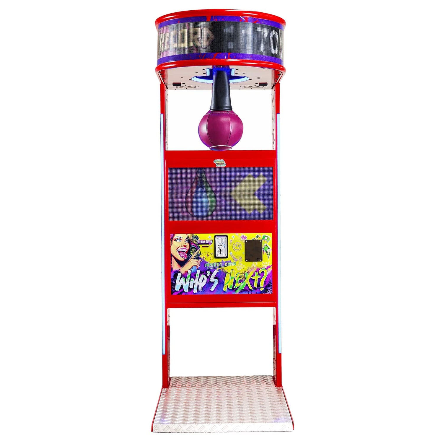 LED Screen Boxer Arcade Game Machine Front Angle View Product Image