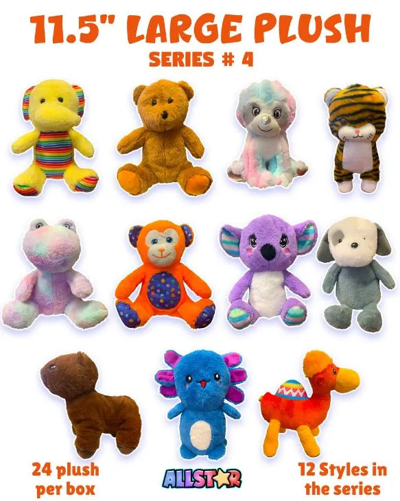 Large 11.5" Plush Mix Series #4 (24ct.)