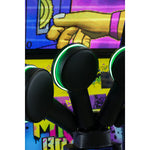 MMA - Kick & Punch Arcade Game Machine Coin Pads Close Up Product image