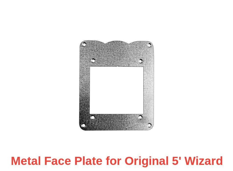 Metal Face Plate for Original 5' foot feet Wizard Spiral Gumball Machine