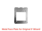 Metal Face Plate for Original 5' foot feet Wizard Spiral Gumball Machine