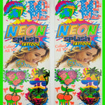 Neon Splash Tattoo