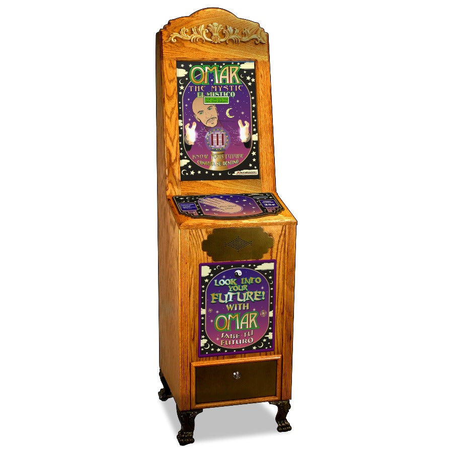 Omar the Mystic Classic Oak Novelty Machine Product Image