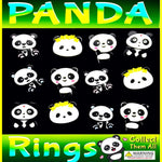 Panda Rings 1" Capsules