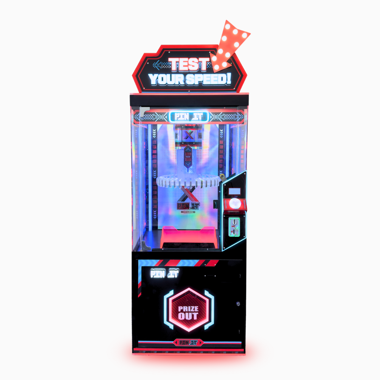Pin Chance Machine Pin It Prize Machine Arcade Game | Gumball.com