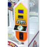 Poke A Prize Arcade Cabinet Game Machine Screen Close Up