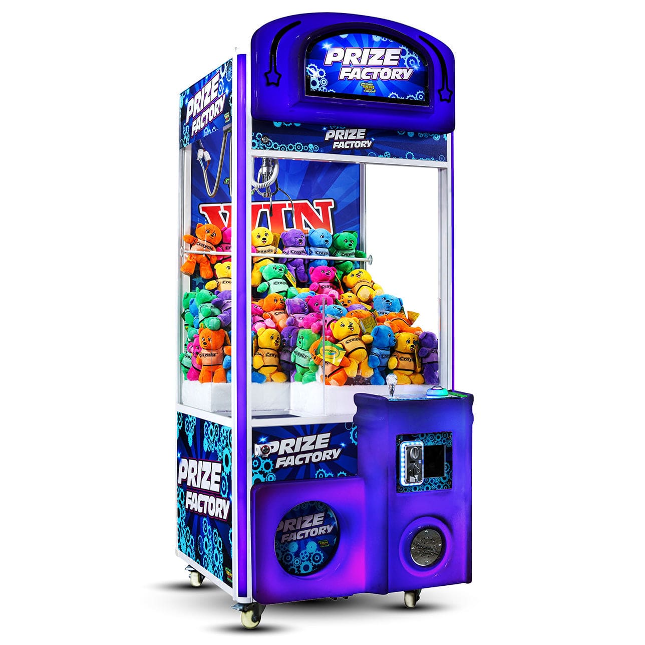 Prize Factory 36" Crane Machine Left Angle View Product image