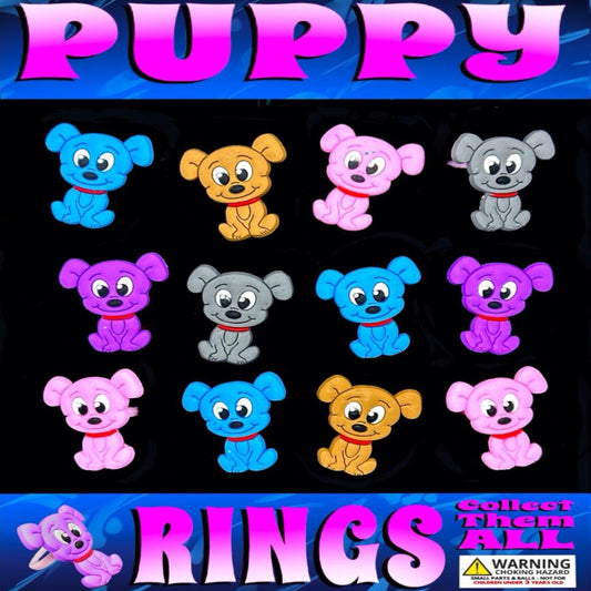 Puppy Dog Rings 1" Capsules