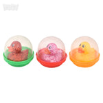 Rubber Glitter Duckling 2" Capsules