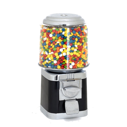 Rhino Classic Black Vending Machine with Candy Wheel - 25 Cent Product Image
