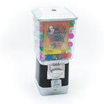 Rhino Pro Metal Black Vending Machine with Gumball Wheel & Cash Box - 25 Cent Product Detail