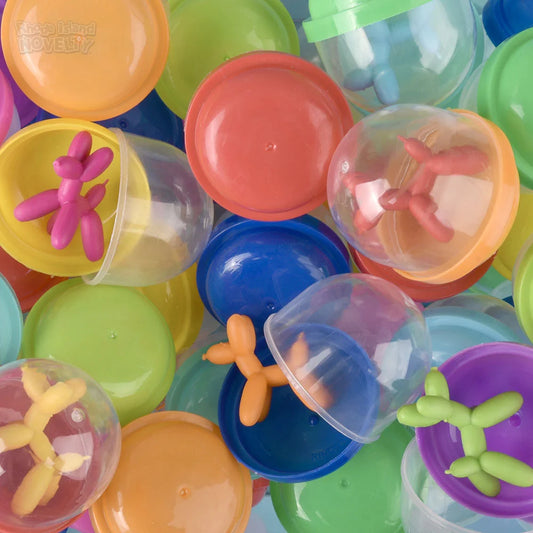 Mini Balloon Dog Squeezy Figurines 2" Capsules