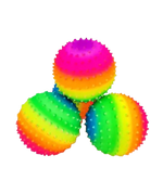 Rainbow Knobby Balls 6.5″ Mix (150ct.)