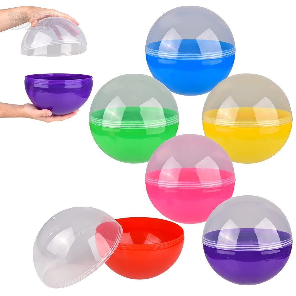 8" Round Empty Jumbo Capsules (24 ct.)