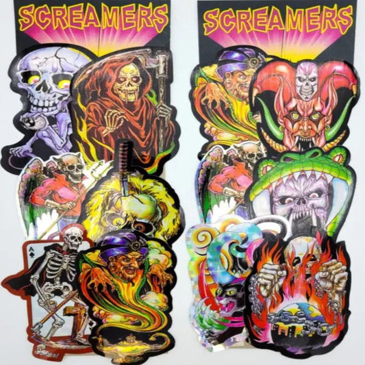 Screamer Stickers