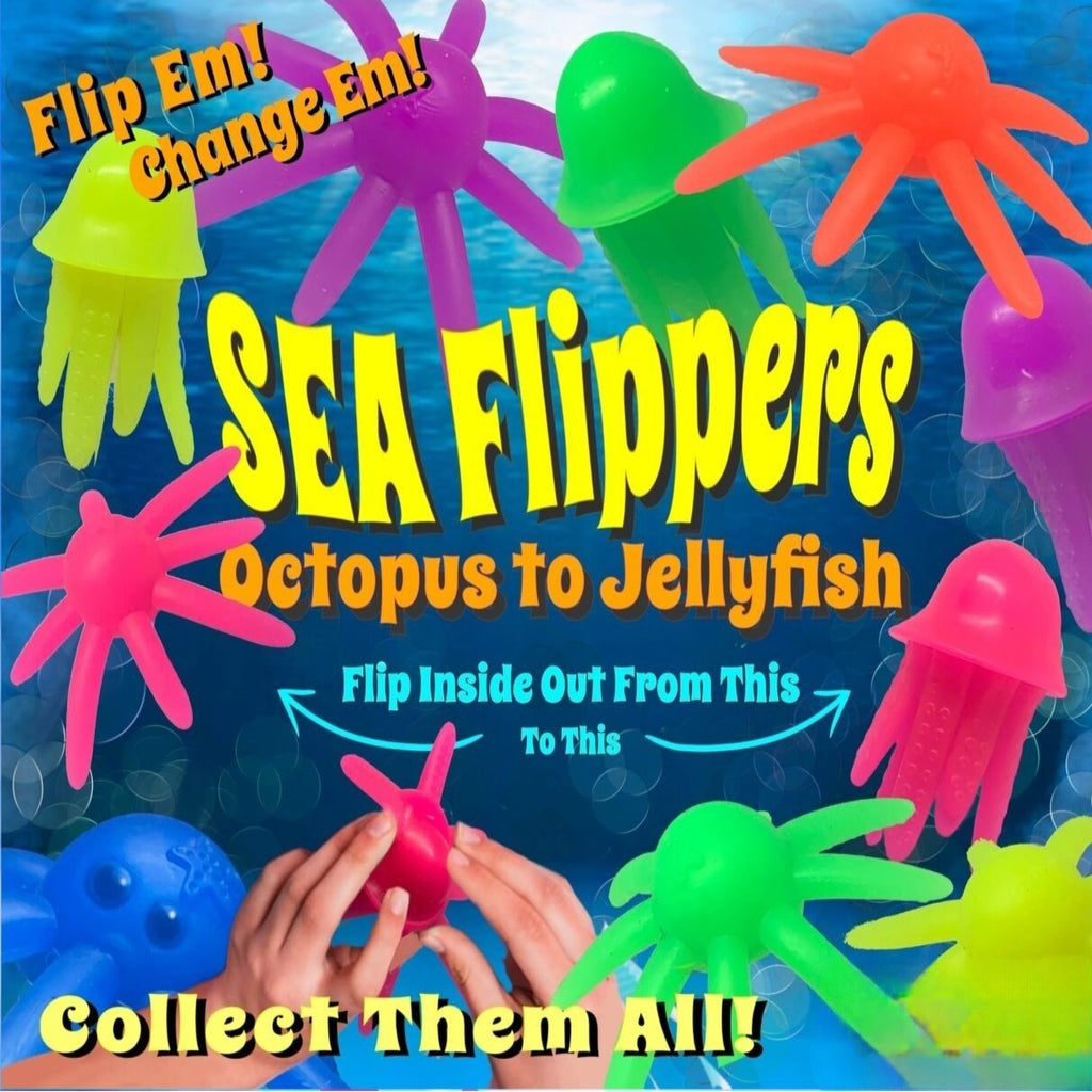 Sea Flippers display card 