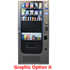 Seaga Quick break QB 4000 Combo Combination Snack Candy and Drink vending Machine Product Image Graphic Option A Front View