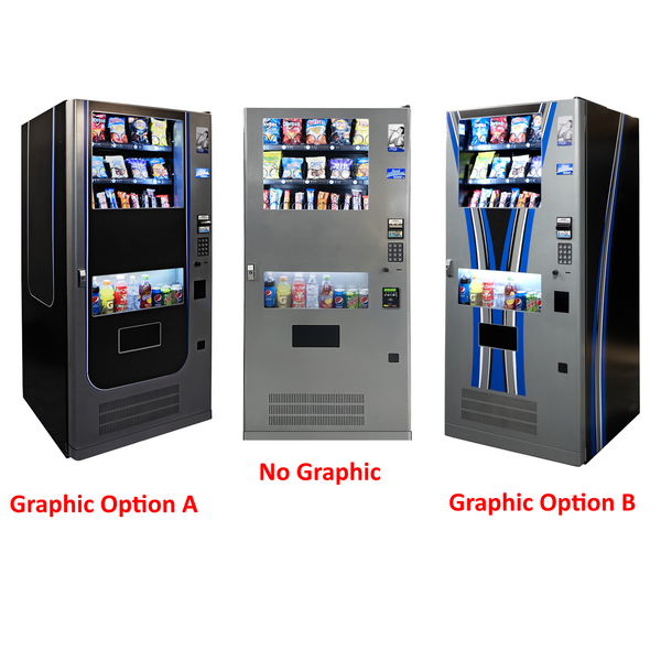 Seaga Quick break QB 4000 Combo Combination Snack Candy and Drink vending Machine Product Image Graphic Options