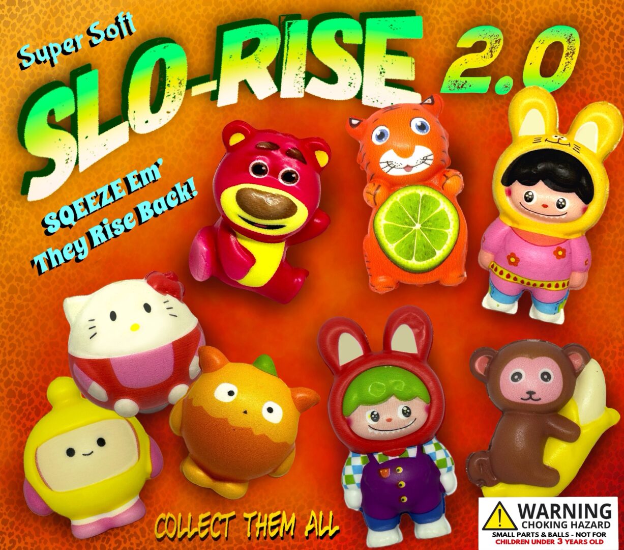 Slo-Rise 2" Capsules Product Display