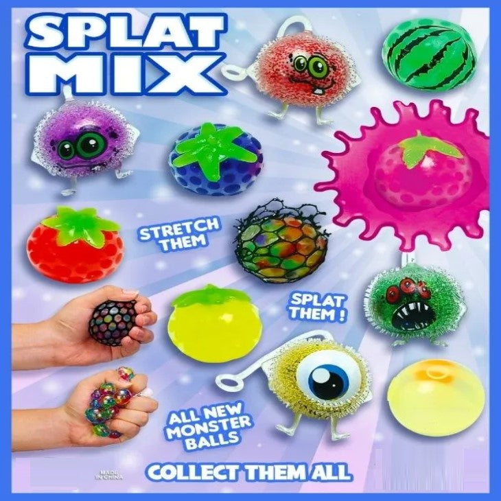 Splat Mix display card