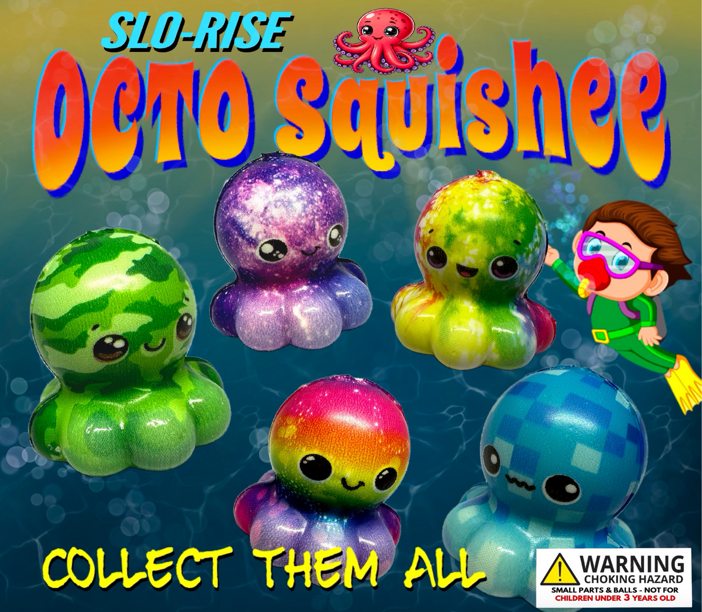 Squishy Octopus 2" Capsules Product Image