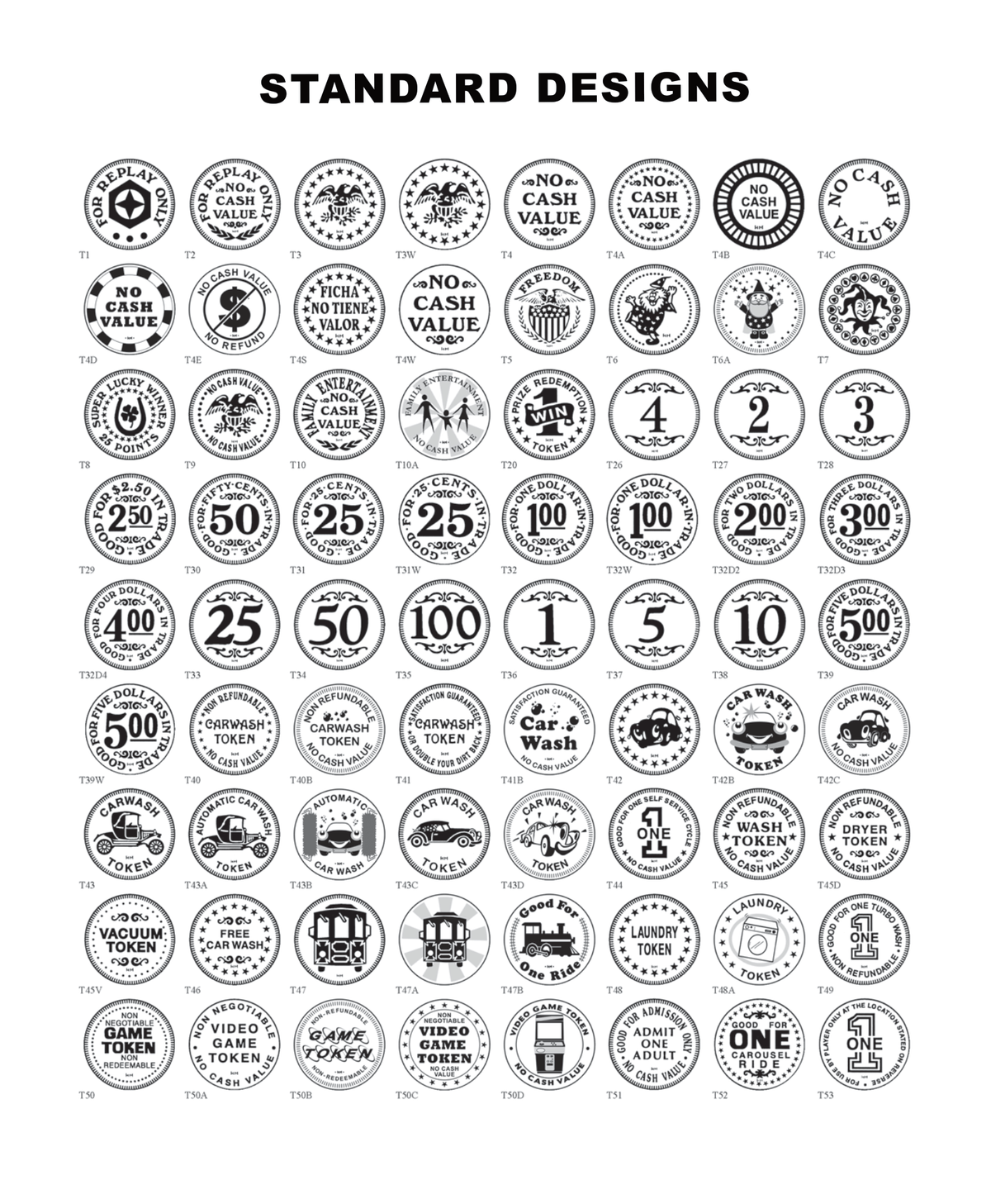 Custom Tokens | Vending Machine Tokens | Gumball.com