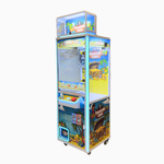 Treasure Cove Mega Treasure 22" Claw Crane Machine Product Image Right Angle View