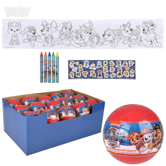 Paw Patrol Coloring Activity Blind Capsule Display Box (30 ct.)
