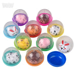 Mini Animal Pull Back Cars 2" Capsules