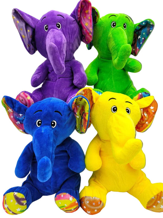 Colorful Elephant 12″ Plush Mix (60ct.)