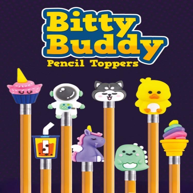 Bitty Buddy pencil toppers series 3 display card 